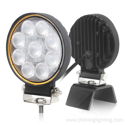 4.5 Inch 15W Waterproof Work Light Led Square Driving Tractors Lights For Tractor Truck Off Road